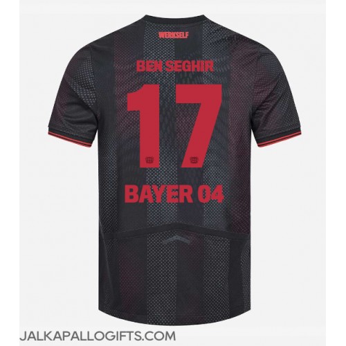 Bayer Leverkusen Eliesse Ben Seghir #17 Kotipaita 2025-26 Lyhythihainen